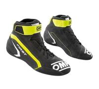 Omp First Race my2021 Anthracite/Fluo Yellow Size 39 Fia 8856-2018, Unisex Adult Boots, Standard, EU