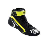 Omp First Race my2021 Anthracite/Fluo Yellow Size 44 Fia 8856-2018, Unisex Adult Boots, Standard, EU