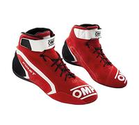 Omp First Race my2021 Red/White Size 40 Fia 8856-2018, Unisex Adult Boots, Standard, EU
