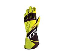 OMP KS-2R GLOVES MY2022 BLACK/YELLOW SIZE L