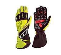 OMP KS-2R GLOVES MY2022 BLACK/YELLOW SIZE S