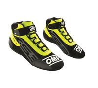OMP KS-3 Karting Shoes Black Yellow WORLDWIDE Rally Race