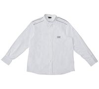OMP ompor590202042 Racing Spirit Shirt, White, Size 42/35 - L