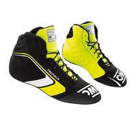Omp One EVO Tecnica Black/Fluo Yellow Size 39 Fia 8856-2018, Unisex Adult Boots, EU