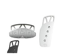 OMP PEDAL SET 2 Anodizing Aluminum SILVER
