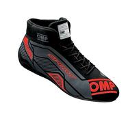 Omp Sport Boots MY2022 Black/Red Size 41 Fia 8856-2018, Unisex Adult Boots, Standard, EU