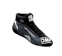 Omp Sport Boots MY2022 Black/White Size 39 Fia 8856-2018, Unisex Adult Boots, Standard, EU
