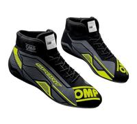 Omp Sport Shoes Fia 8856-2018 Black/Fluo Yellow Size 44, Unisex Adult Boots, EU, lemon tree, 10 UK