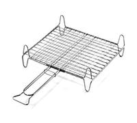 Ompagrill A13540 Barbecue Grill Double Grid With Legs