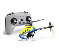 OMPHOBBY M1 V3 PRO 100 Class Mini 3D RC Helicopter Ready to Fly, 6CH Direct Drive with Built-in ELRS Receiver & OFS3+ Flight Control, Micro helicopters with RadioMaster T8L Transmitter RTF Yellow