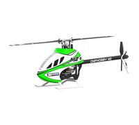 OMPHOBBY M2 V3 Sport BNF Helicopter High-Performance with OFS3+ Flight Controller, R40X-3 Brushless Motor and ExpressLRS Receiver, Professional 6CH 3D RC Helicopters for Adults Green