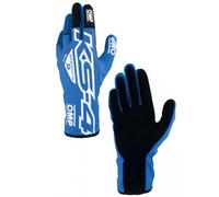 Ompracing Omp Kart Gloves KS-4, Blue/White, Size XS