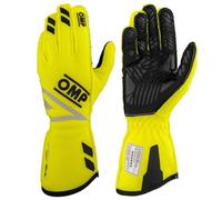 Ompracing Omp One Evo Fx Gloves FIA 8856-2018, Fluo Yellow, Size XS