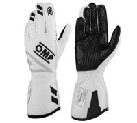Ompracing Omp One Evo Fx Gloves FIA 8856-2018, White, Size XL