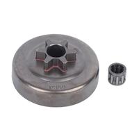 Omquot Drum 11456402010 CHASAW 8 * 8 * 3 3/8in 6T Clutch Drum Bea Kit Fit For Partner 350 351 352 370 370 371 390 420 Copper