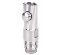 Omquot Effective Stainless Steel Automatic Pig Drinker for Cattle Sheep Pig Farm Accessory (68mm)