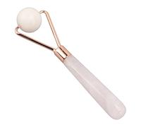 Omquot Facial Massager for Skin Firming with Jade Rollers to Reduce Swelling and Blood Circulation Hand Made Jade Beauty Tool