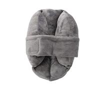 Omquot Heel Protector Cushion Comfortable Pain Relief Pillow for Bedridden Patients in Flannel for the Prevention of Sores Decubital Foot