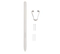 Omquot Highly Sensitive Tablet Stylus Pen with 5 Nibs for Tab S9 S9 Plus and Ultra Ideal for Students, Artists and Professionals (White)