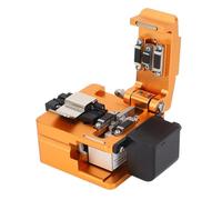 Omquot Optical Fiber Splitter, Reinforced Sturdy Slide Rail Angles Automatic Blade Return Optical Fiber Cutter Tools CNC Manufacturing for Data Center