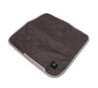 Omquot Portable Graphene USB Heating Pad Desk Chair Cushion Quick Heating for Office Workers (Brown)