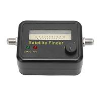 Omquot Professional Ultra Sensitive Digital Satellite Detector, TV Antenna Signal Strength Meter for Fast Alignment for Outdoor Enthusiasts, ABS Color: Black, 1 X
