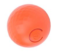 Omquot Rechargeable Interactive Rolling Ball Toy for Dogs, Boredom Relief and Skill Development for Home and Indoor - PC, ABS, TPU (Orange)