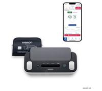 OMRON Complete Upper Arm Blood Pressure Monitor and ECG for Hypertension Monitoring and AFib screening for Home Use - 2-in-1 BP Monitor and ECG Machine with 1 Year OMRON Connect Premium for Free