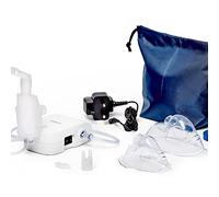 OMRON C803 Compact Compressor Nebuliser - Lightweight, Low Noise Nebuliser Machine for Adults and Kids in Treating Respiratory Conditions