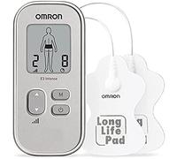 OMRON E3 Intense Portable TENS Drug-Free Pain Reliever - Customizable Pain Relief for Joints and Muscles with 6 Programs and 15 Intensity Levels - Compact Design with Reusable Pads (Up to 150 Uses)