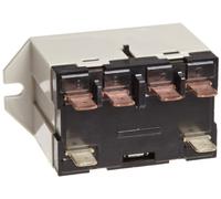 Omron G7L-2A-TUB-J-CB-AC24 General Purpose Relay With Test Button, Class B Insulation, QuickConnect Terminal, Upper Bracket Mounting, Double Pole Single Throw Normally Open Contacts, 71 mA Rated Load Current, 24 VAC Rated Load Voltage
