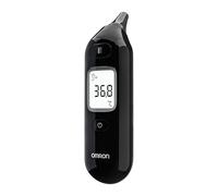 OMRON Gentle Temp 533 Infrared Digital Ear Thermometer for Children and Adults, Fast 1-Second Measurement and Probe Cover-Free Design, Black