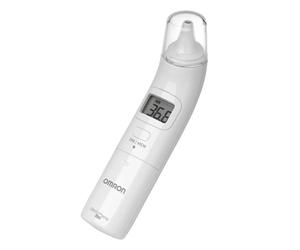 OMRON GentleTemp 520 Digital Ear Thermometer - Accurate Readings in Celsius and Fahrenheit with Large Easy-to-Read Display - White