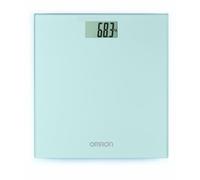OMRON HN289 Digital Bathroom Scale with Large LCD Display and Non-Slip feet, Extra Thin Body Scale - Grey
