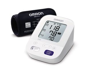 Omron M3 HEM-7155-E Comfort Upper Arm Blood Pressure Monitor with Intelli Wrap Cuff (22-42 cm) - Clinically Validated, White