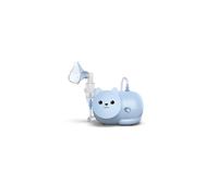 OMRON Nami Cat - Child Friendly Compressor nebuliser to Treat at Home Cough and Cold, Bronchitis, Asthma and More, Light Blue