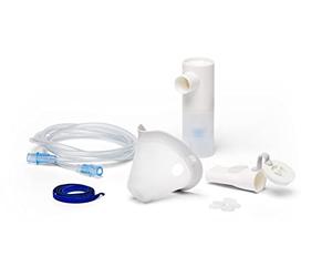 OMRON NEB6034 Complete Accessory replacement for Adults | Aerosol Nebuliser Accessory Set for OMRON X105 Advanced | Adult Mask, Mouthpiece, nose piece, air tube, air filters | OMRON Original Accessory