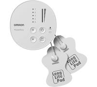 OMRON PocketTENS Portable TENS Machine for Pain Relief | Pain Relief device with 3 pre-set pain programs and 2 massage modes for joints, muscles, etc. Incl. reusable long-life pads