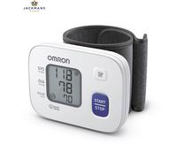 OMRON RS2 Wrist Blood Pressure 1 1 Count (Pack of 1), White/Dark Grey Heather