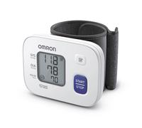 OMRON RS2 Wrist Blood Pressure Monitor - Clinically Validated Wrist Blood Pressure Machine with BP cuff (13.5-21.5 cm) - Wrist BP Monitor with Irregu