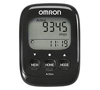 Omron Walking Style IV Pedometer Step Counter Calorie & Distance Tracker - Black