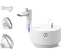 OMRON X105 Advanced All-in-One Compressor Nebuliser Machine for Both Adults and Kids, Compressor Steam Inhaler Machine for Treating Acute and Chronic Respiratory Conditions
