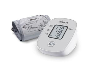 Omron X2 Basic Upper Arm Blood Pressure Monitor - Clinically Validated, Irregular Heartbeat Detection, Cuff 22-32cm - White, HEM-7121J-EO