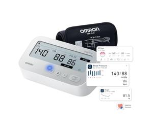 OMRON X4 Connect AFib, Connected Upper Arm Blood Pressure Monitor for Home Use, Intelli Wrap Cuff (22-42cm), AFib Detection, Blood Pressure Machine with Bluetooth Connection