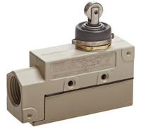 Omron ZE-N22-2S General Purpose Enclose Switch, High Breaking Capacity and Durability, Sealed Roller Plunger, Single Pole Double Throw AC, Side Mounting, 1/2-14NPSM Conduit Size