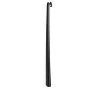 OMTÄNKSAM Shoehorn For Women And Men Extra Long Boot Horn Handled Easy To Adjusted Tongue Black 80 cm + Free TSA Shoe Bag