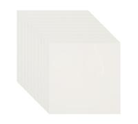 OMTech 100pcs Mylar Stencil Sheets, 30 x 30 cm 10mil Translucent PET Blanks for Laser Cutting, Food Safe Template Material Plastic Laser Cutting Machine Accessories Supplies for DIY Custom Crafts