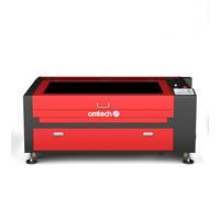 OMTech 100W CO2 Laser Cutter, 600x1000mm Laser Engraver, Industrial Laser Engraving Cutting Machine w Ruida Controller Autofocus Autolift 2 Way Pass Air Assist Wheels(Without Forklift Unloading)