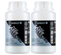 OMTech Laser Marking Powder, 120 mL Metal Laser Marking Fluid for CO2 Laser Engraver, High Contrast Laser Marking Ink for Metal, Laser Black Ink Laser Ink Agent (2 Bottle)