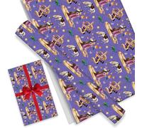 Omto 4 Pcs Rapunzel Wrapping Paper for Baby Shower Kids Birthday Rapunzel Party Decorations Wedding DIY Crafts Gift Packing, 20 x 30 Inch (Rapunzel)